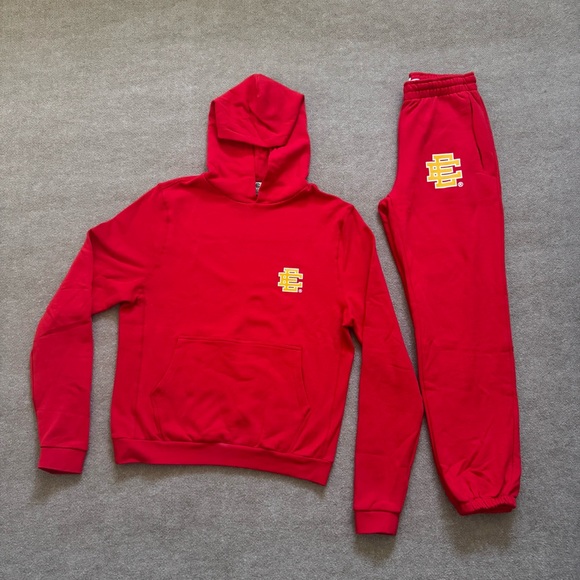 NEW Eric Emanuel Set Hoodie and Sweatpants Size M - Picture 1 of 6